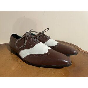 Burt Makai Bespoke Handmade Leather Oxford shoes Men's Size: 14-15 (F156)